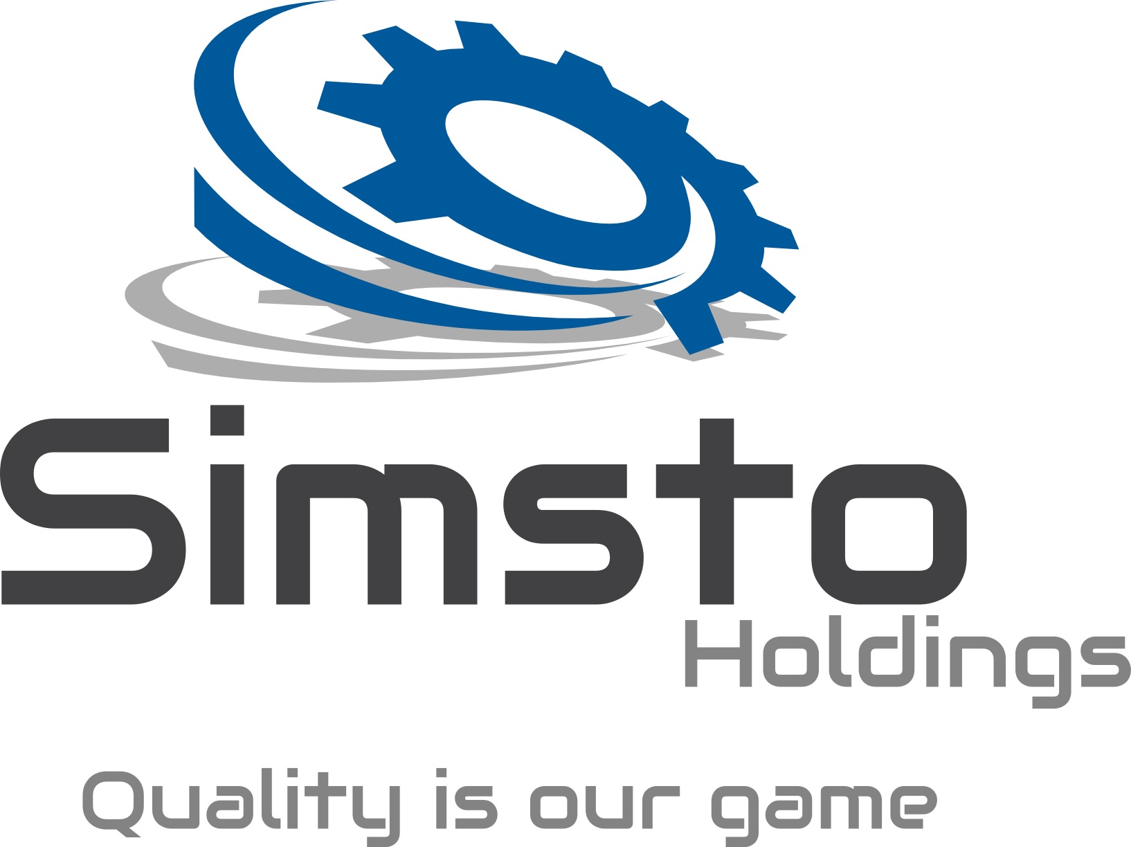 Simsto logo and motto